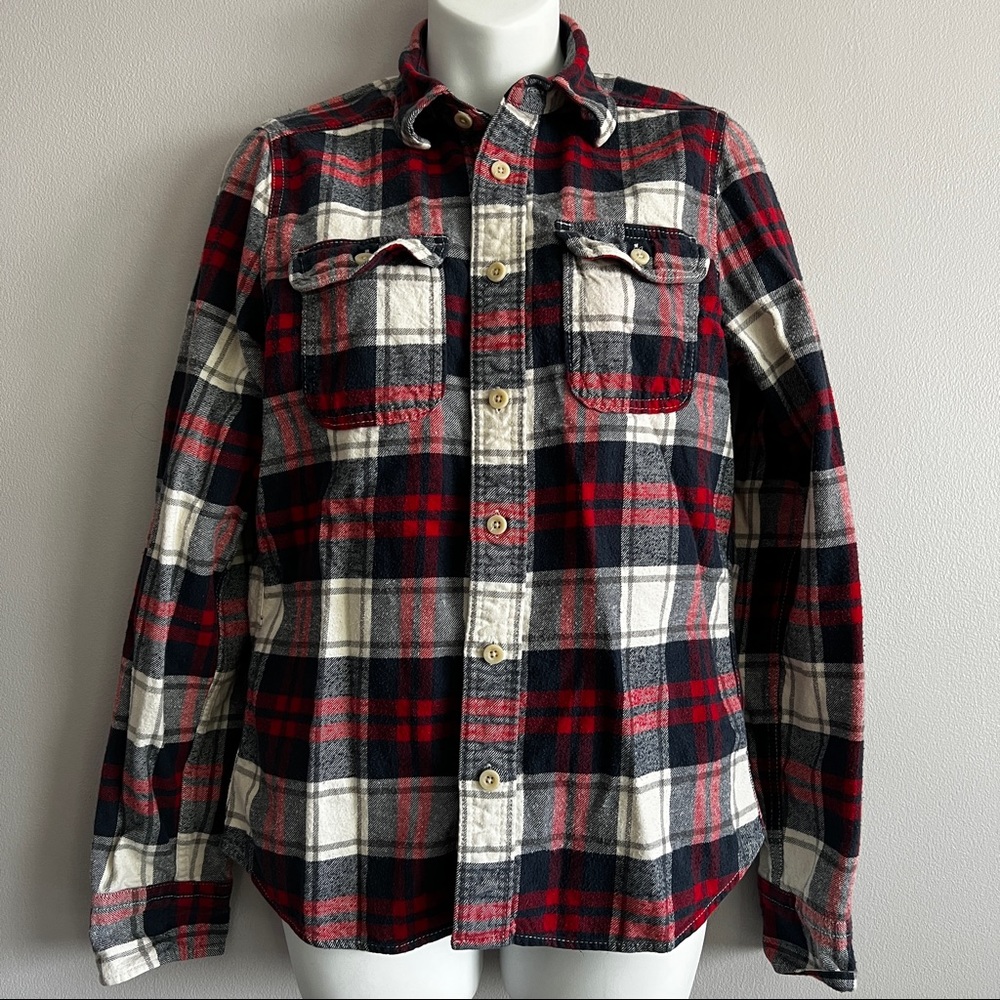 ABERCROMBIE | PLAID LONG SLEEVE